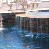 Quartz ledgestone waterfall